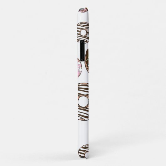 Donuts, roze donuts, bruine donuts Case-Mate iPhone case (Achterkant/rechts)