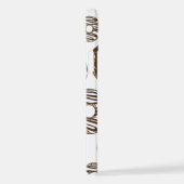 Donuts, roze donuts, bruine donuts iPhone hoesje (Rechterkant)