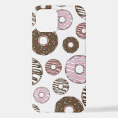 Donuts, roze donuts, bruine donuts iPhone hoesje (Achterkant)