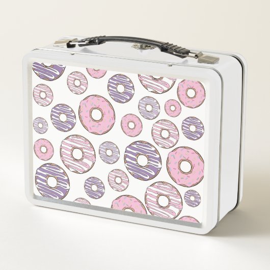 Donuts, roze donuts, Paarse donuts (Achterkant)