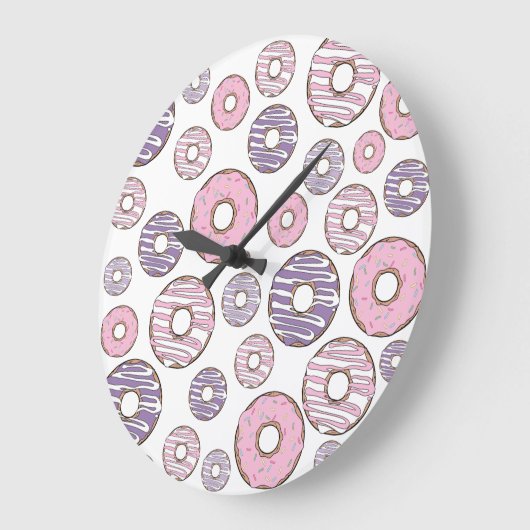 Donuts, roze donuts, Paarse donuts Grote Klok (Hoek)