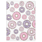 Donuts, roze donuts, Paarse donuts Klembord (Achterkant)