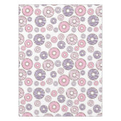 Donuts, roze donuts, Paarse donuts Tafelkleed (Voorkant)