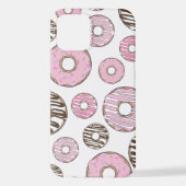 Donuts, roze donuts, witte donuts iPhone hoesje (Achterkant)