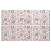 Donuts, roze donuts, witte donuts stof (Fat Quarter)