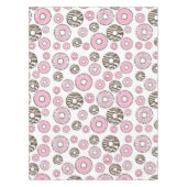 Donuts, roze donuts, witte donuts tafelkleed (Voorkant)