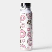Donuts, roze donuts, witte donuts waterfles (Rechts)