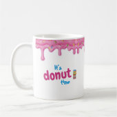 Donuts Roze Frosting Sprinkles Drip Coffee Mok (Links)
