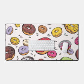 Donuts seamless pattern bureaumat (Keyboard & Muis)