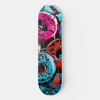 Donuts Skateboard van Claire Firley