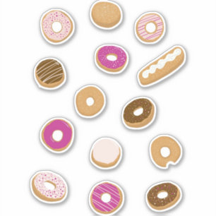 Donuts Sticker