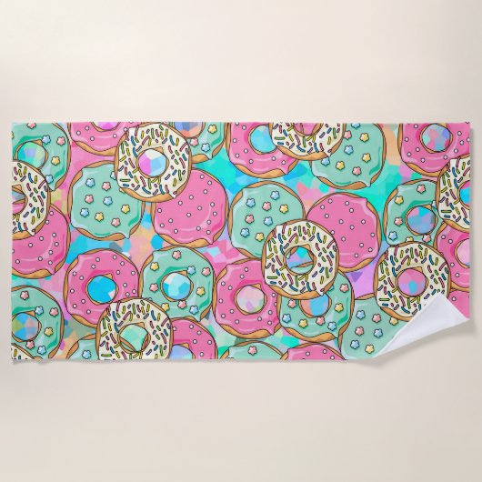 Donuts Strandlaken (Voorkant)