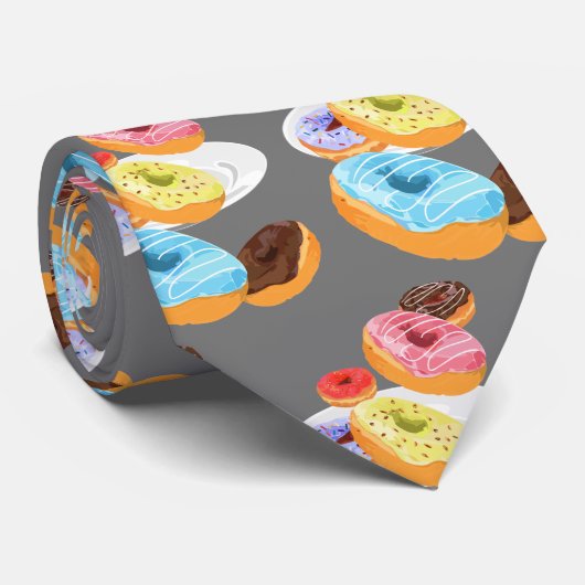 Donuts Stropdas (Opgerold)