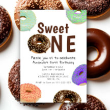 Donuts Sweet One 1e Verjaardag
