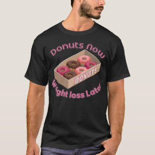 Donuts T pirate verjaardag kleurrijk T-shirt