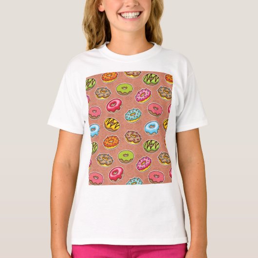 Donuts t-shirt (Voorkant)