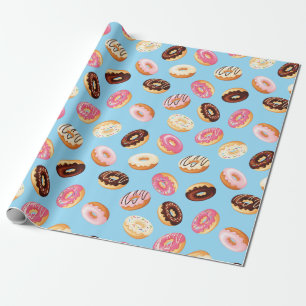 Donuts Tegelontwerp  Cadeaupapier