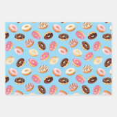 Donuts Tegelontwerp  Inpakpapier Vel (Voorkant)
