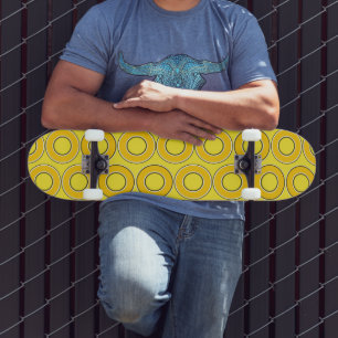 Donuts van Butterscotch Retro Skateboard