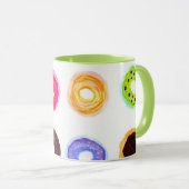 Donuts van de tientallen mok (Voorkant rechts)