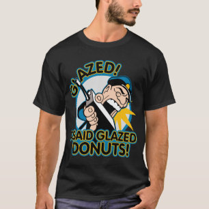 Donuts van politie t-shirt