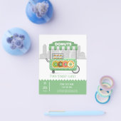 Donuts voor etensstraat flyer (Enkel)