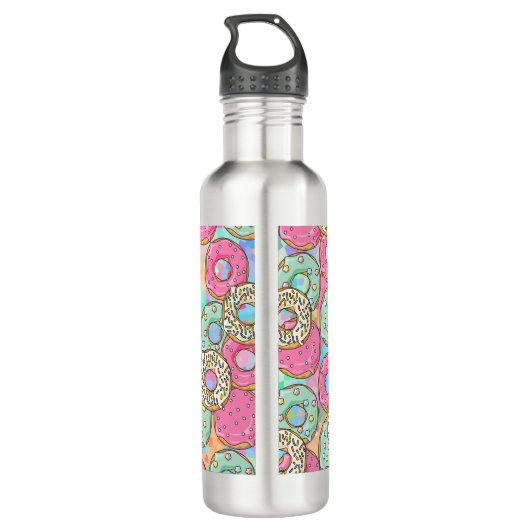 Donuts Waterfles (Achterkant)