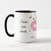 Donuts White dansen Mok (Links)