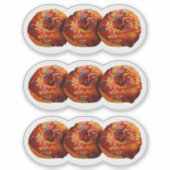 Donuts With Sprinkles Custom-Cut Vinyl Sticker (Voorkant)