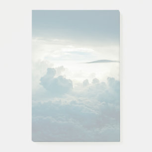 Donzige Donkere Wolken in Vogelvlucht Post-it® Notes