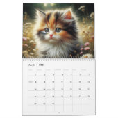 donzige Schattigee Kittens Kalender (Mar 2026)