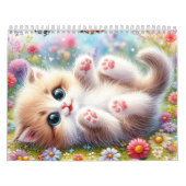 donzige Schattigee Kittens Kalender (Hoes)