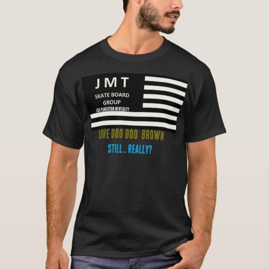 DOO BRUN T-Shirt de base foncé (Devant)