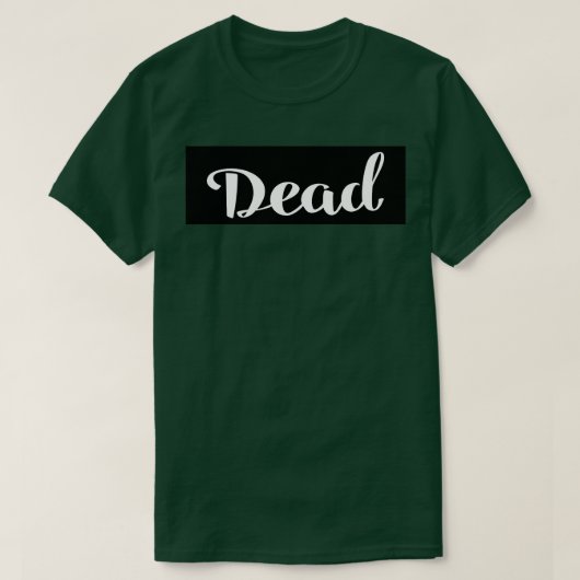 Dood 1 t-shirt (Design voorkant)