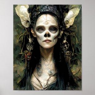 Dood 3 Dark Fantasy Art Poster