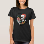 Dood aan binnenzijde, maar Jolly AF Skull Skeleton T-shirt (Voorkant)