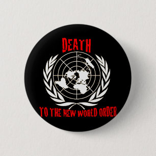 DOOD AAN DE NIEUWE WERELDORS RONDE BUTTON 5,7 CM