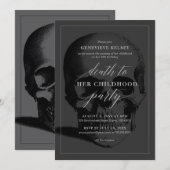 Dood aan je kindertijd 13e verjaardag kaart (Voorkant / Achterkant)