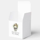 Dood aan mijn 20e verjaardag schedel bedankdoosjes (Geopend)