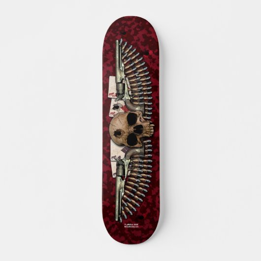 Dood Aces skateboard Deck (Voorkant)