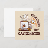 Dood binnenin, maar cafeïnevrij (Voorkant / Achterkant)