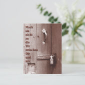 Dood Briefkaart (Staand voorkant)