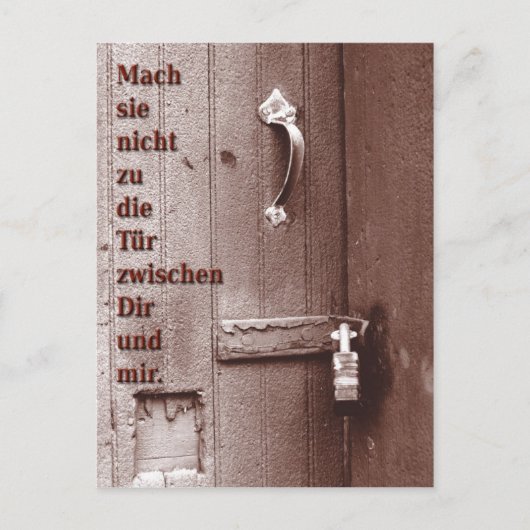 Dood Briefkaart (Voorkant)