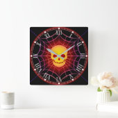 Dood Catcher Square Wall klok (Huis)