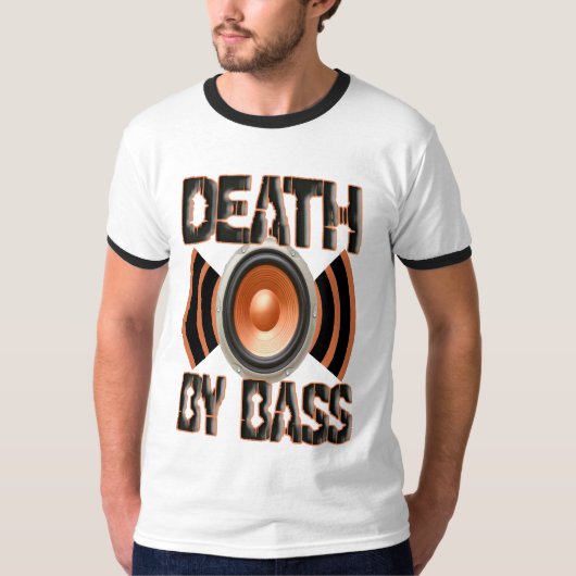 DOOD DOOR BASS T-SHIRT (Voorkant)