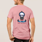 Dood door Deadlift Tri-Blend Shirt (Achterkant)