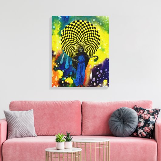 Dood door Michael Moffa Canvas Afdruk (Insitu (Woonkamer))