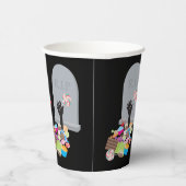 Dood door Snoep Halloween Party Papieren Bekers (Rechts)