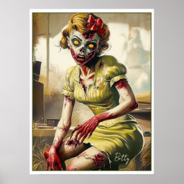 Dood, Droomachtig, en Gevaarlijk Schattig: Betty Poster
