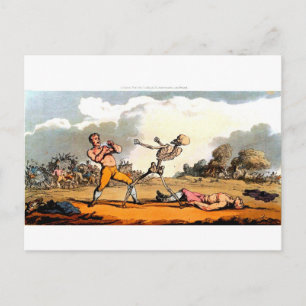 Dood en briefkaart van Boxer